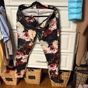 Isabel Marant Multicolor Floral Trousers